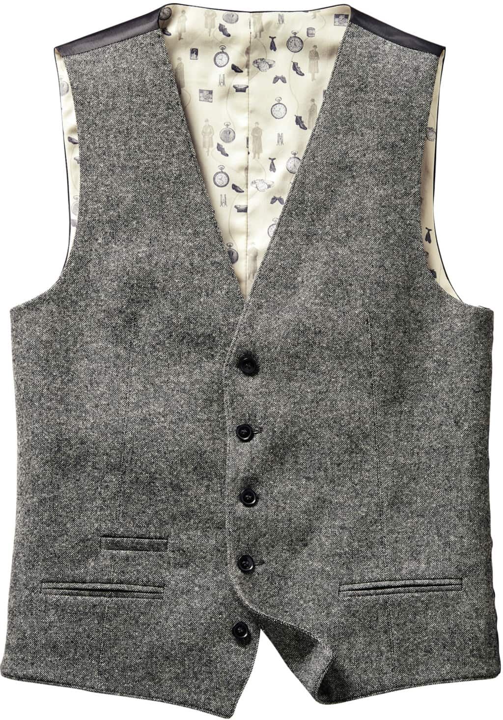 Mey & Edlich Ernst-Mey-Anzugweste 1892 Schwarz 102
