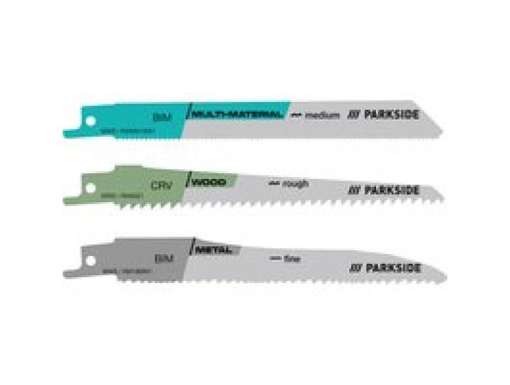 PARKSIDE® Lames de scie sabre (Universel 3pcs.)