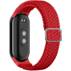 Cover-Discount Flexibles Nylon Stoff Ersatzarmband (Nylon), Uhrenarmband, Rot