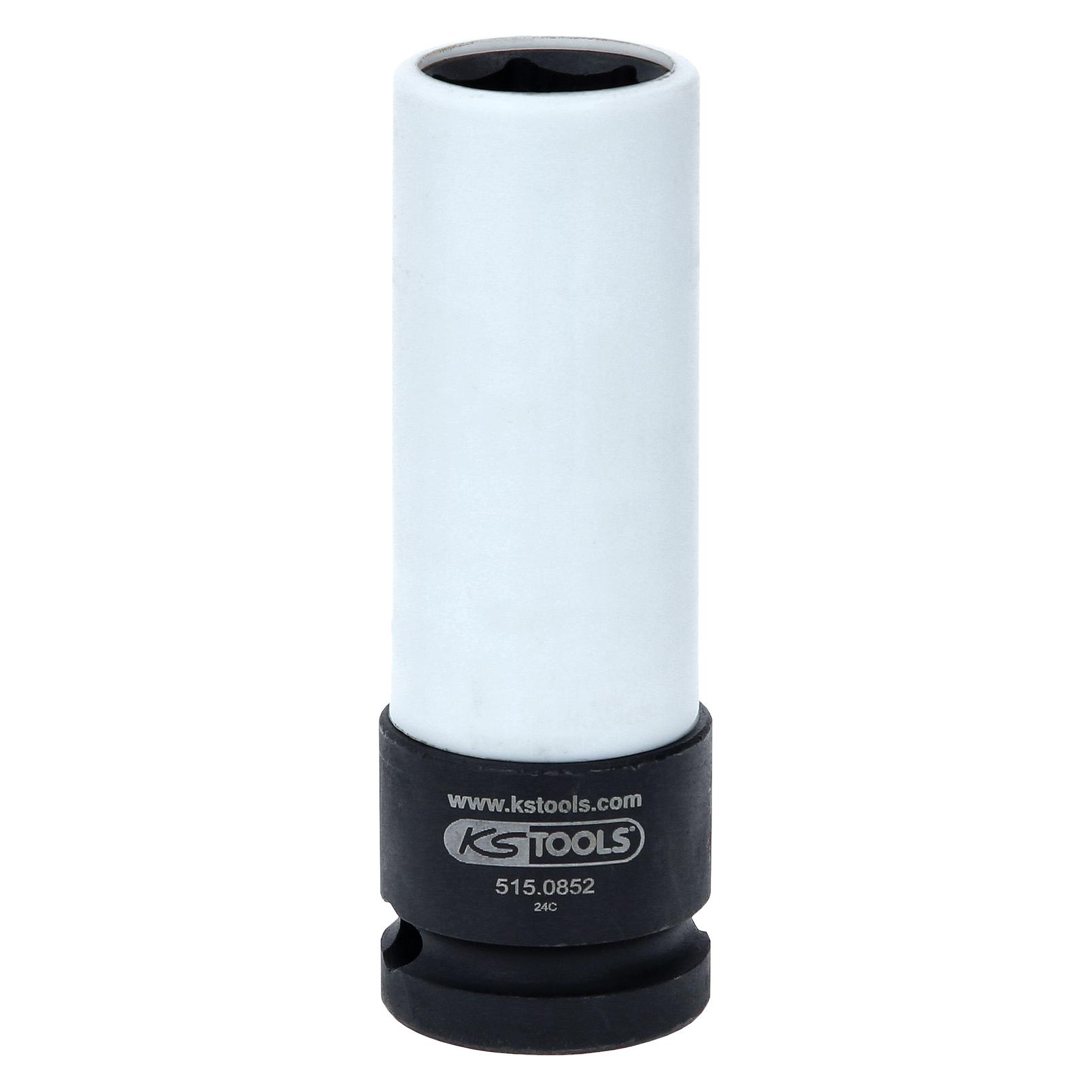 KS Tools 1/2" Spezial-Alu-Felgen Kraft-Stecknuss, 17,5 mm (515.0852)