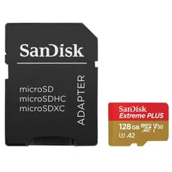 SanDisk Extreme PLUS Speicherkarte 128 GB