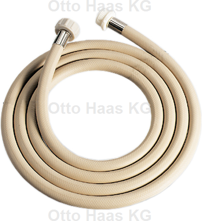 HAAS rallonge HAAS 1305 gris, 3/8 ", 2500 mm, entièrement assemblé, caoutchouc