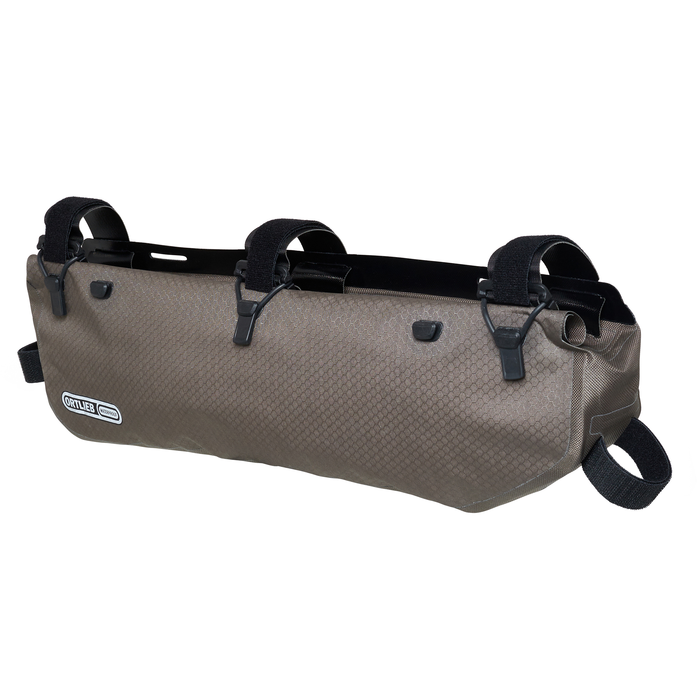 Ortlieb Frame-Pack Toptube RC Bikepackingtasche Fahrradtaschen grau Größe 4L Camping Wasserdicht