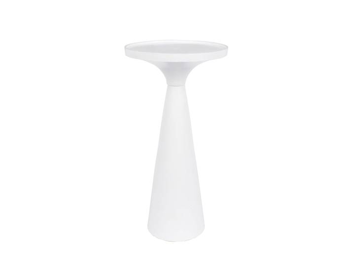 Zuiver Floss side table 28x28 cm, White, Round, New Table - Ideal for modern office furnishings