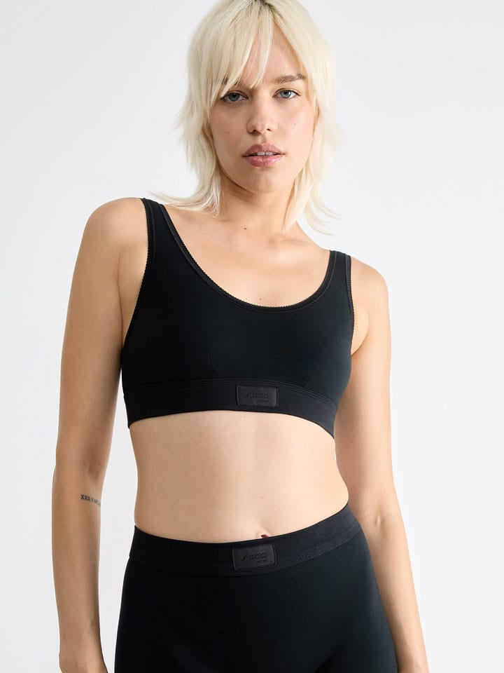 Sloggi Bustier "Double Comfort" in Schwarz - 36