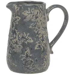 Chic Antique Antibes Kanne mit Blumenmuster, H18/D16 cm