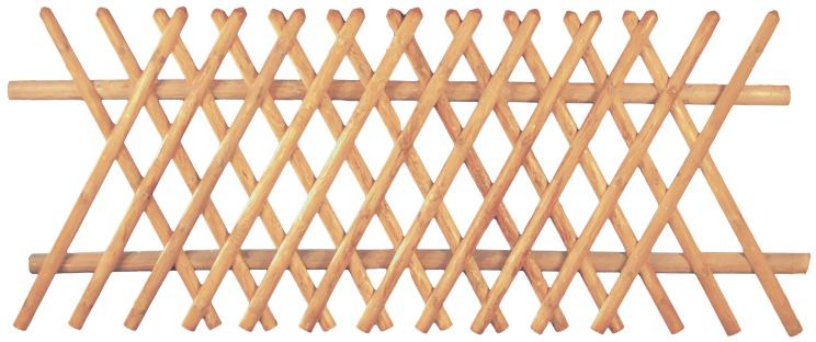 TETZNERJENT Jägerzaun braun 250 x 80 cm 250 x 80 cm 08436039