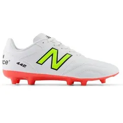 NEW BALANCE Herren Fussball-Rasenschuhe 442v2 Academy FG, Größe 45 in Weiß 432