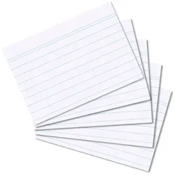 Herlitz 10621464 Karteikarte Weiß 100 Stück(e)
