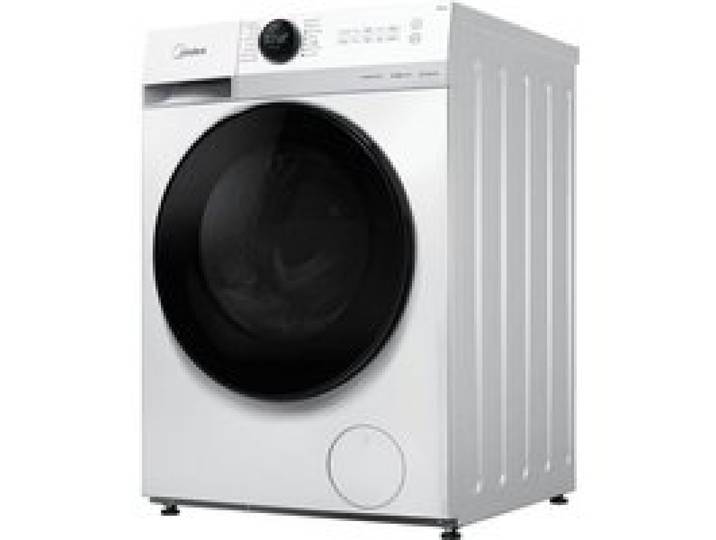 Machine à laver blanche - Midea - Affichage LED - Commande électronique et tactile - Moteur inverter - Départ différé