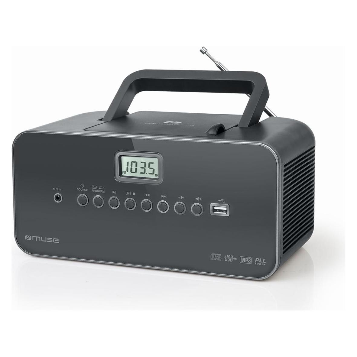 Muse Portable radio M-28DG USB port, AUX in (FM, MW, PLL, Bluetooth) (M-28 DG)