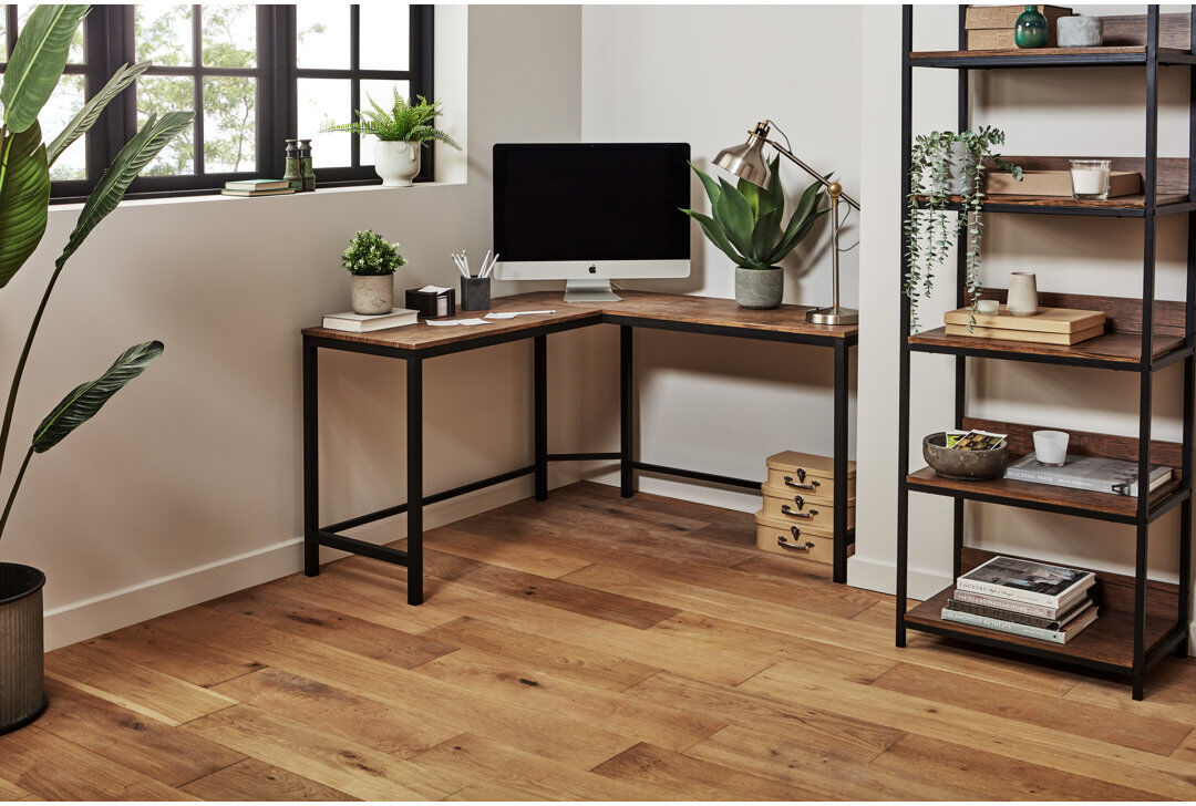 Borough Wharf Alodie L-Shape Desk 72cm H X 130cm W X 45cm D