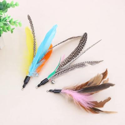 Uplift Essentials Colorful Feather Teaser Replacement Heads (5 Piece Set) Colorful Feather Teaser Replacement Heads (5 Piece Set)