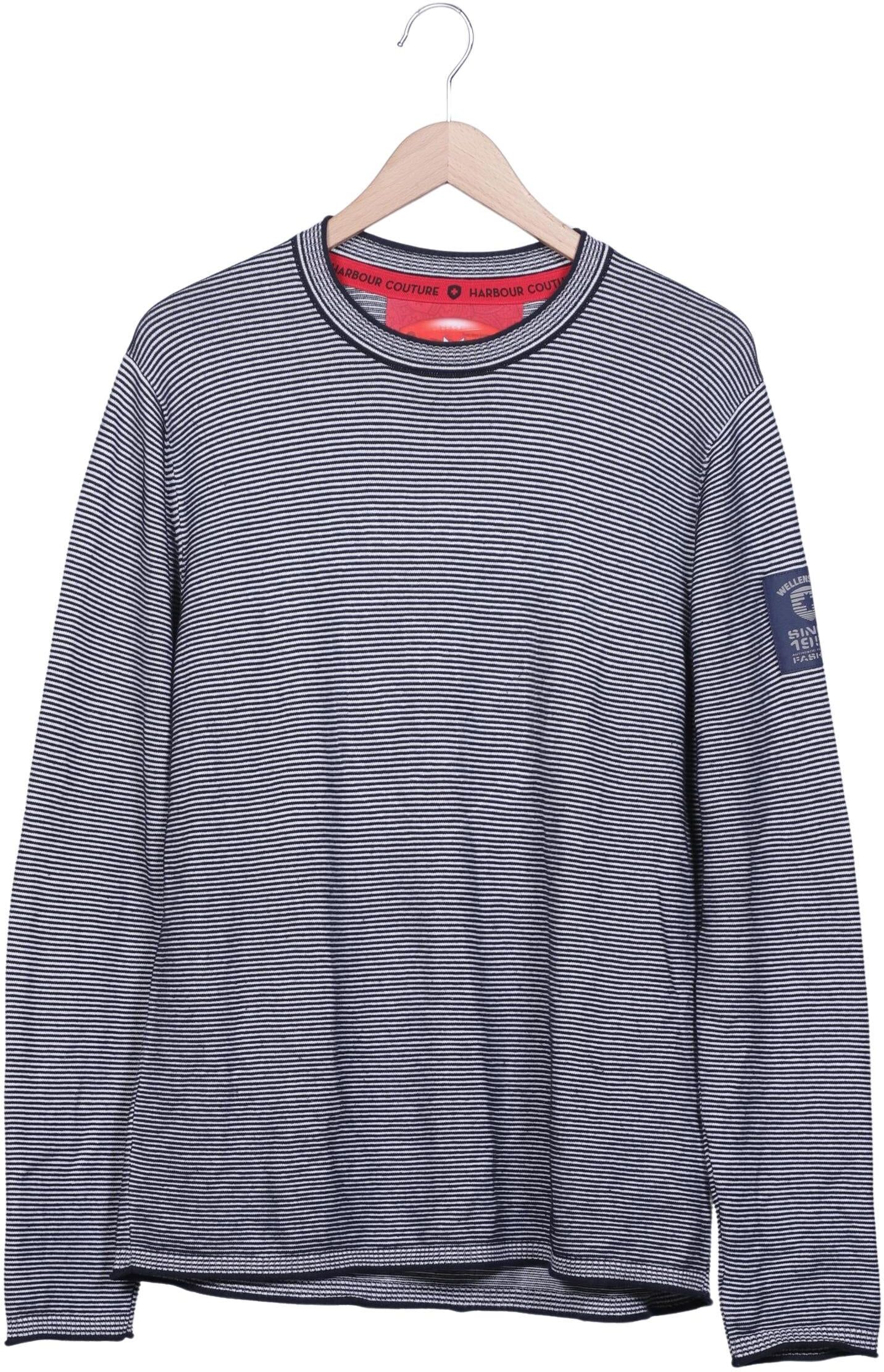 Wellensteyn Herren Pullover, Mehrfarbig, Gr. L, Baumwolle - Second Hand