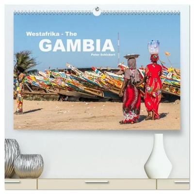 Westafrika - The Gambia (hochwertiger Premium Wandkalender 2027 DIN A2 quer), Kunstdruck in Hochglanz