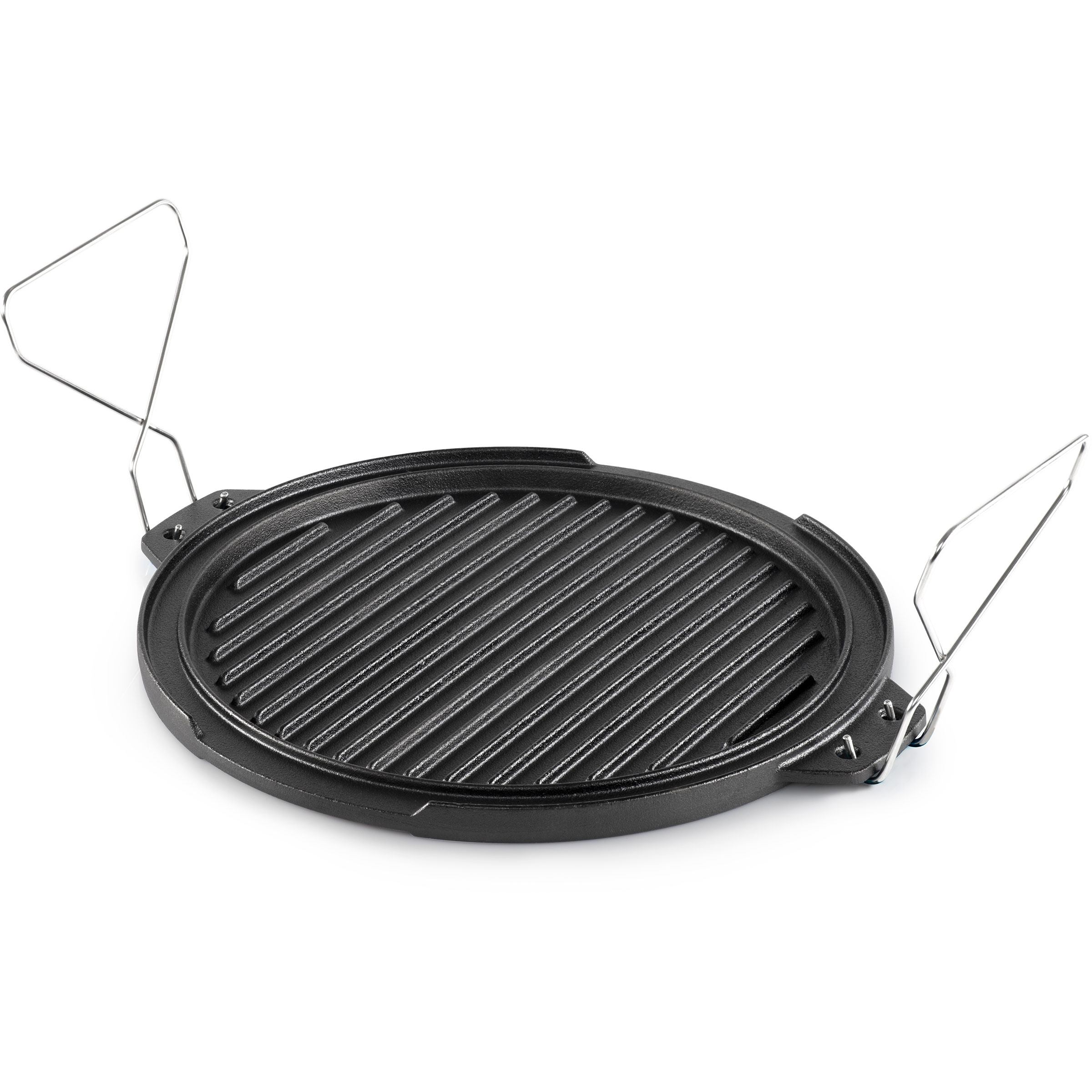 GSI Guidecast 12" Round Grillplatte Camping Kochgeschirr schwarz Camping