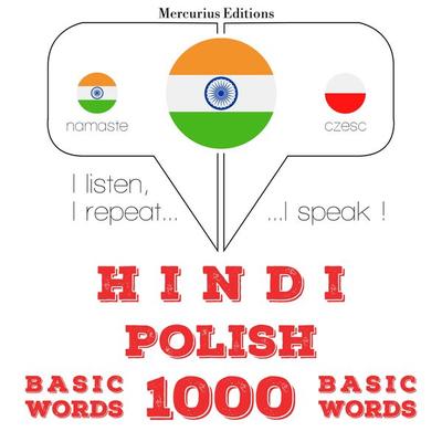 1000 essential words in Polish - JM Gardner, Audio, 9782821137370