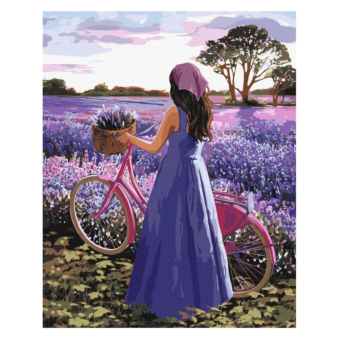 Ideyka Malen nach Zahlen - Lavendel-Inspiration (57317930)