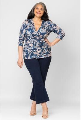 KIYONNA Femme Fatale Faux Wrap Top