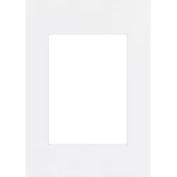 Hama Premium-Passepartout Arktisweiß 13x18 cm von Hama