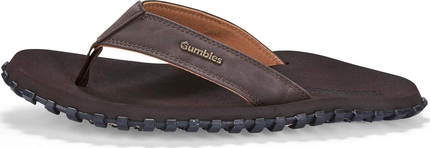 Gumbies Vegovert Flip-Flops Brown 42