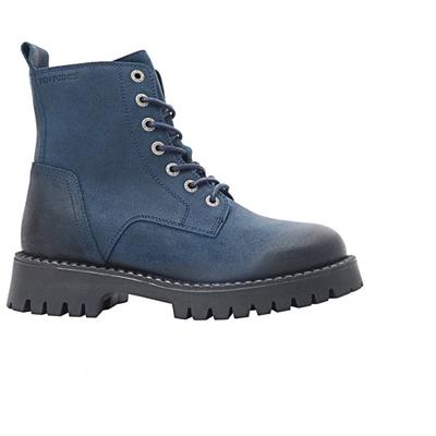 Ten Points - Women's Penny Lace Suede Boots - Freizeitstiefel 40 | EU 40 blau