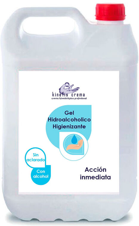 Gel Hidroalcohólico higienizante Kinefis Raer (Garrafa 5 Litros)