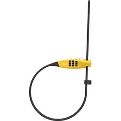 Abus Combiflex Travelguard Kabelschloss gelb