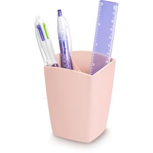 cep Stiftehalter 1005310021, Kunststoff, 2 Fächer, pudderrosa