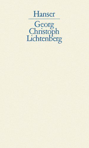 Lichtenberg, Georg Christoph - Schriften und Briefe: Band II - Sudelbücher II: Bd. 2 - Preis vom 11.10.2026 03:10:56 h