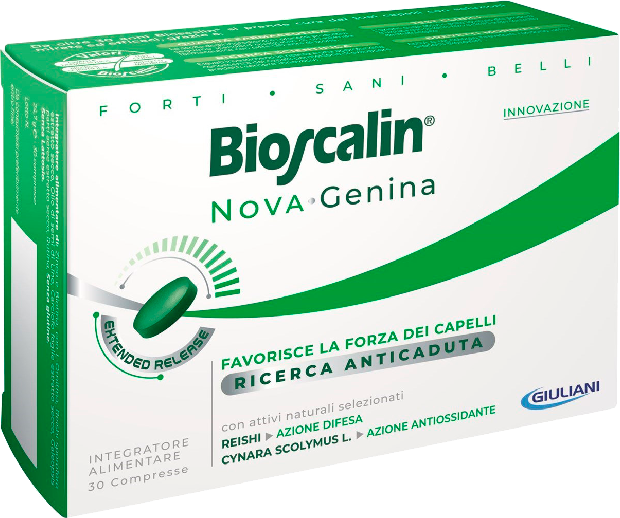Farmácia Nova da Maia Bioscalin Nova Genina 30 comprimidos