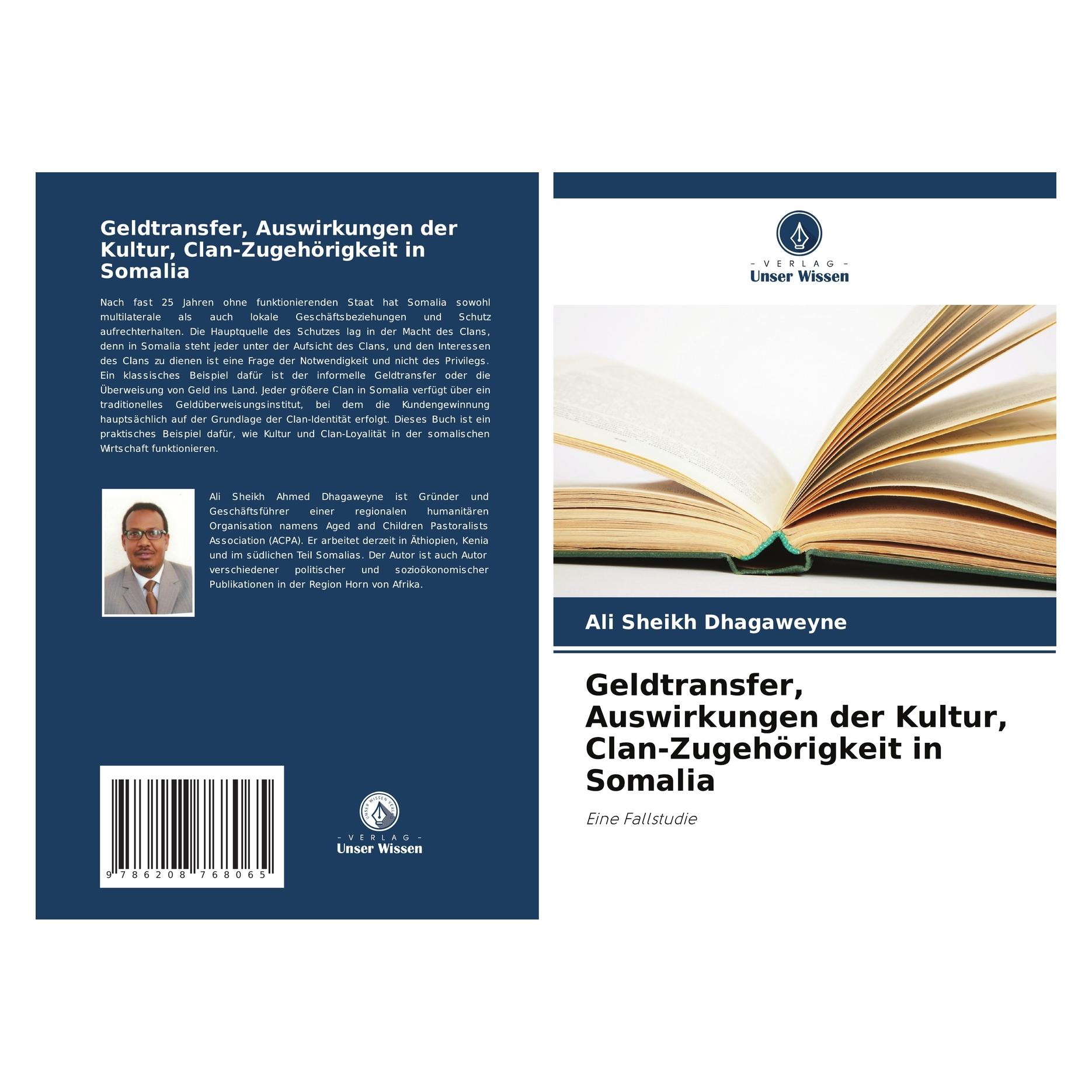 Bod Geldtransfer, Auswirkungen der Kultur, Clan-Zugehörigkeit in Somalia (Deutsch, Softcover, Ali Sheikh Dhagaweyne) (57221134)