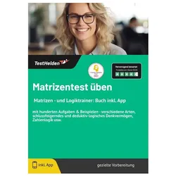 Tom Wenk:Matrizentest üben I Matrizen -, Ratgeber von Tom Wenk