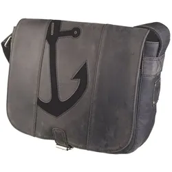 Bull Hunt Twenty Five-Anchor Black Umhängetasche