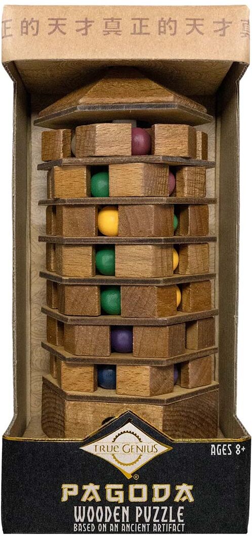 Aquamarine Games Rompecabezas True Genius pagoda.
