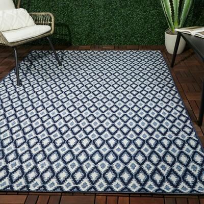 Balta Rugs Fabien Diamond Trellis Indoor/Outdoor Area Rug