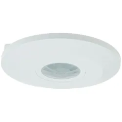 König Design, Bewegungsmelder, Decken Bewegungsmelder "CBM Flat" 360° LED geeignet, 6m Detektion, 2000W, weiss (6 m)