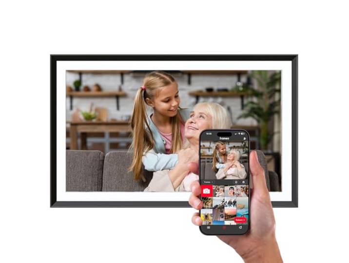 AGFAPHOTO Cadre photo numérique 15,6 pouces Realiview APF1560WIFI