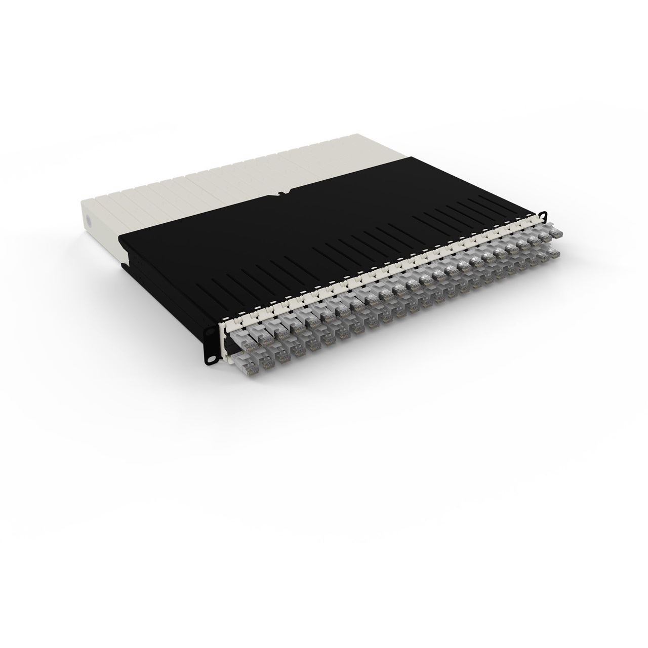 Patchbox Boxes Cat 6A 8HE STP 0,8m grau