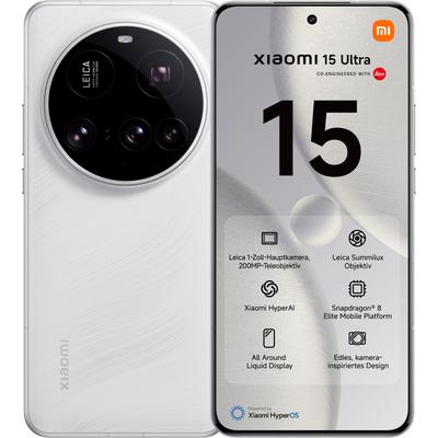 XIAOMI Smartphone "15 Ultra", weiß, 512 GB, Mobiltelefone