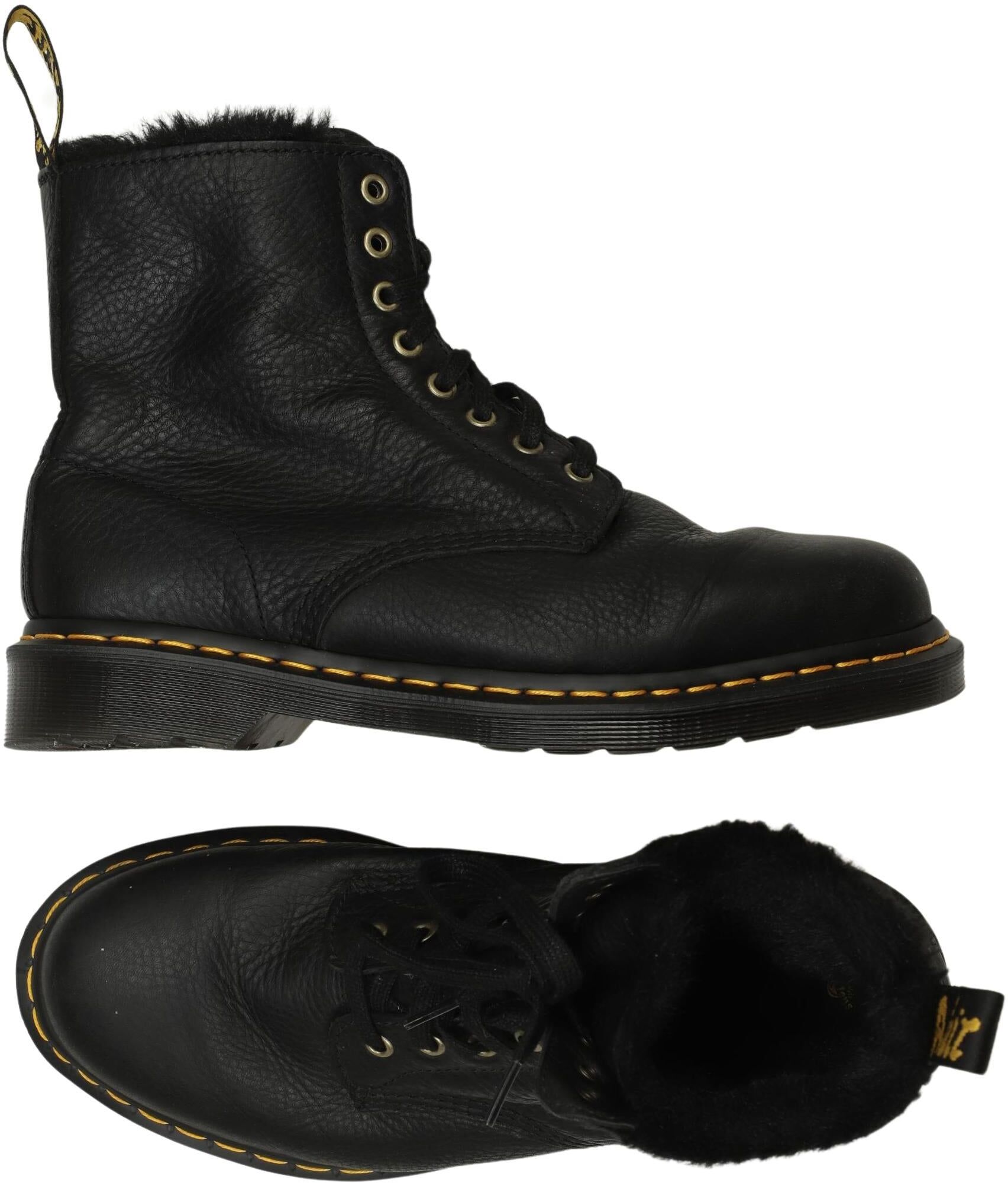 Dr. Martens Herren Stiefel, Schwarz, Gr. EU 42, Leder - Second Hand