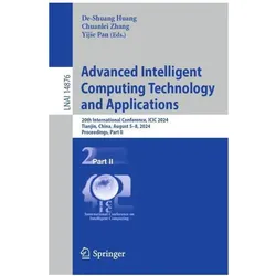 Advanced Intelligent Computing Technology and Applications, Fachbücher von Chuanlei Zhang, Yijie Pan, De-Shuang Huang