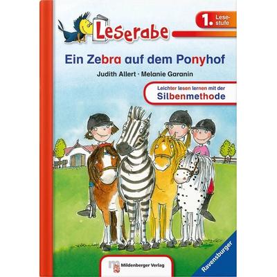 Leserabe – Ein Zebra auf dem Ponyhof, Gebundene Ausgabe von Judith Allert, Mildenberger Verlag GmbH, 978-3-619-14473-0