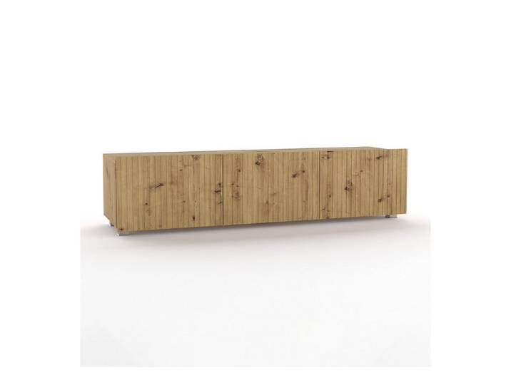 HAUSELEMENT TV-Schrank KOLDER KL-02 3 Türen Fernsehschrank 150 cm Fernsehtisch Lowboard Modern