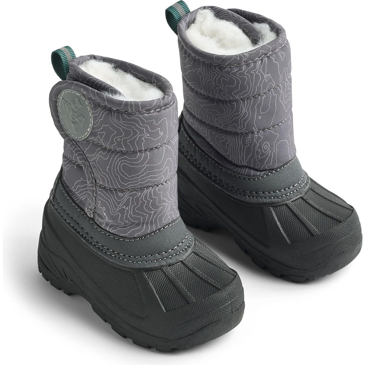 Wheat Winterboot Winty dark reflective map (9872) 26 WF697-02-9872-26