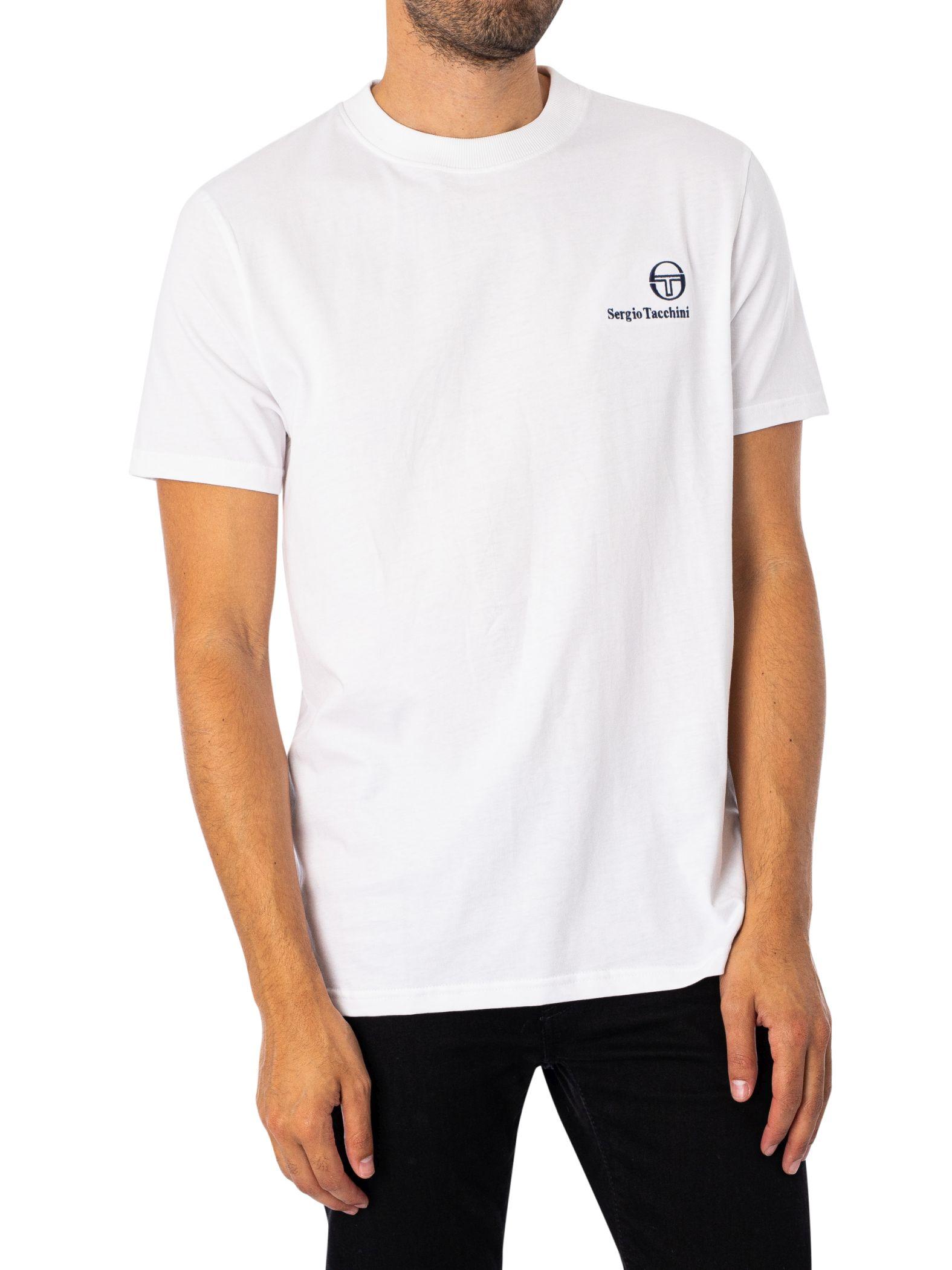 Sergio Tacchini Felton-T-Shirt, Weiß