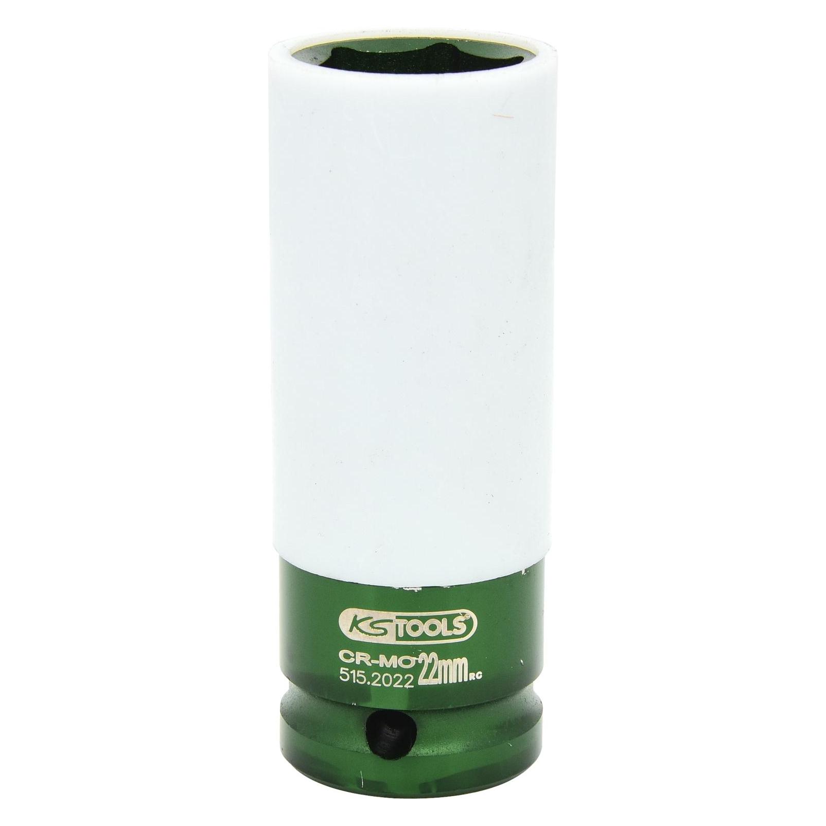 KS Tools 1/2" Alu-Felgen-Kraft-Stecknuss lang (22 mm) (515.2022)