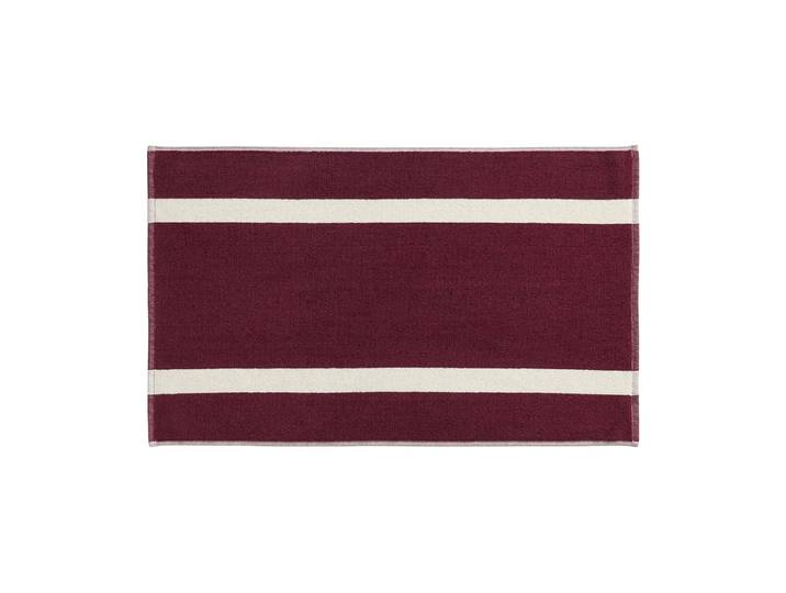HAY Tapis de bain Stripe Bordeaux, 50x80 cm