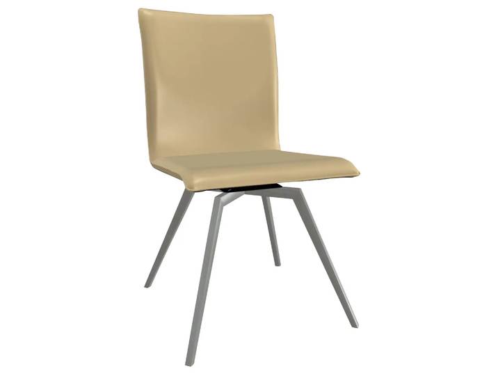 Drehstuhl Damian Trendstühle / Farbe: Beige / Material: Kunstleder