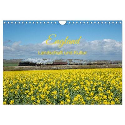 England - Landschaft und Kultur (Wandkalender 2027 DIN A4 quer), CALVENDO Monatskalender